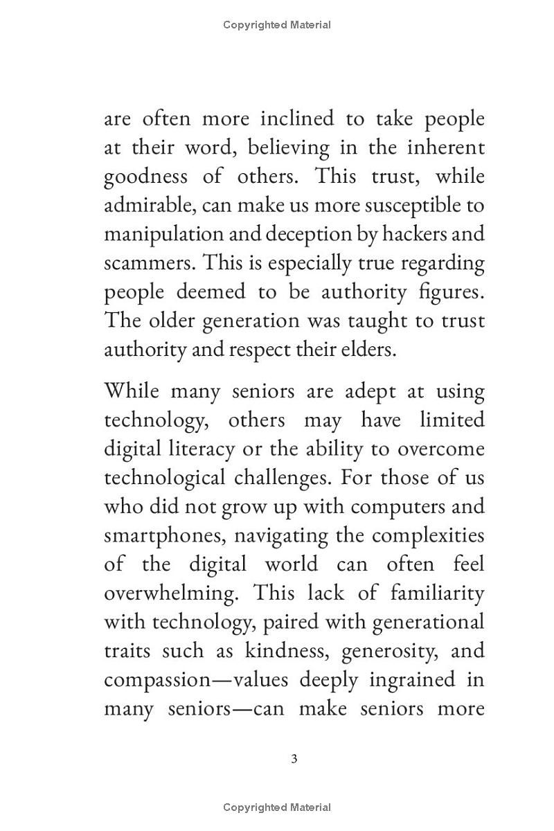 Cybersecurity for Seniors Made Easy: Simple Steps to Protect Your Identity, Avoid Money Scams, and Enjoy Peace of Mind Every Time You Go Online