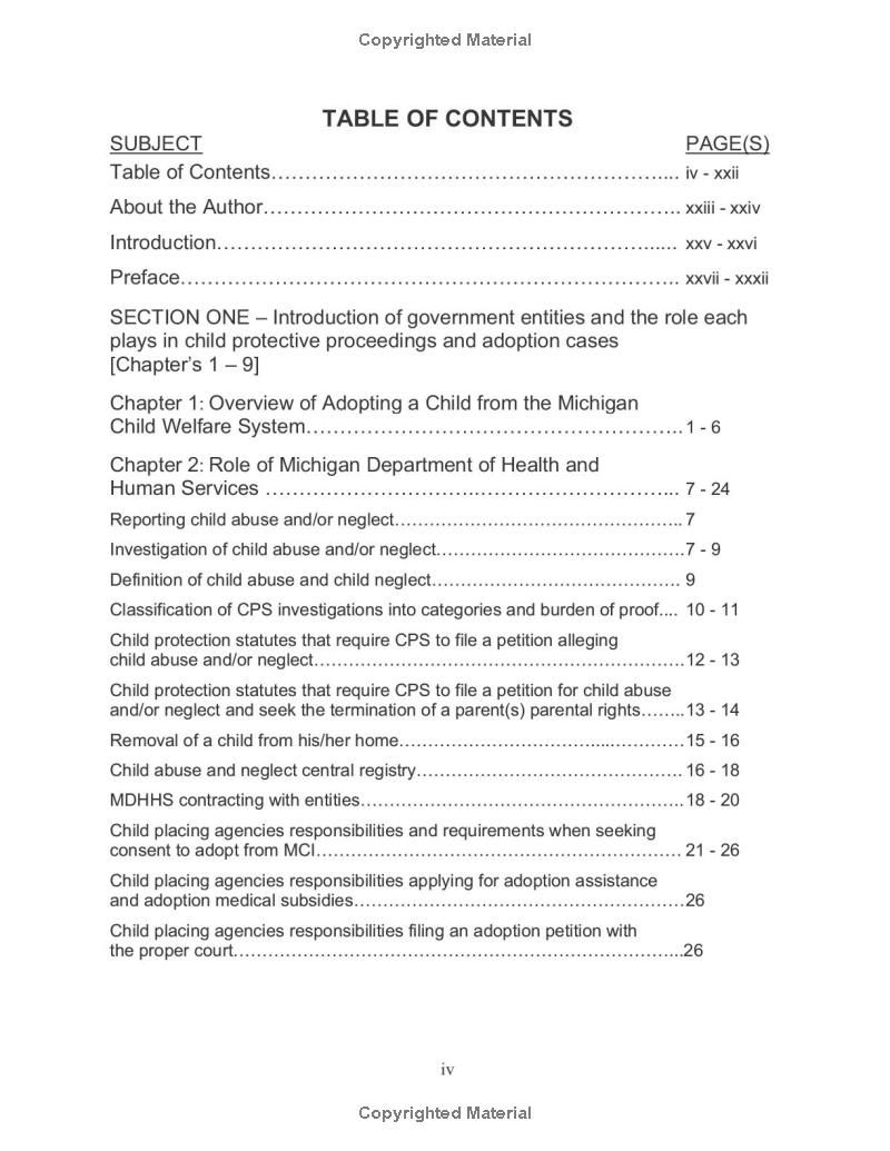 Adopting a Child from the Michigan Child Welfare System: A step-by-step guide from foster care through adoption