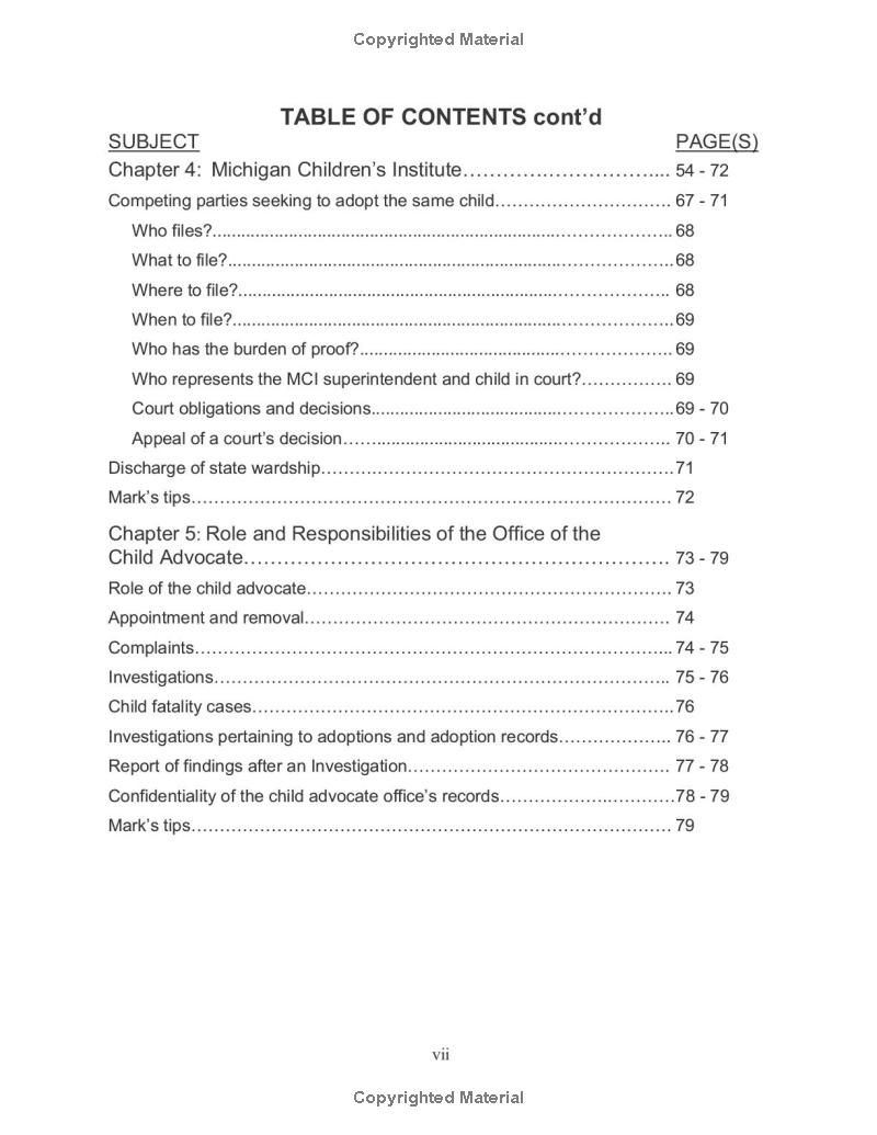 Adopting a Child from the Michigan Child Welfare System: A step-by-step guide from foster care through adoption