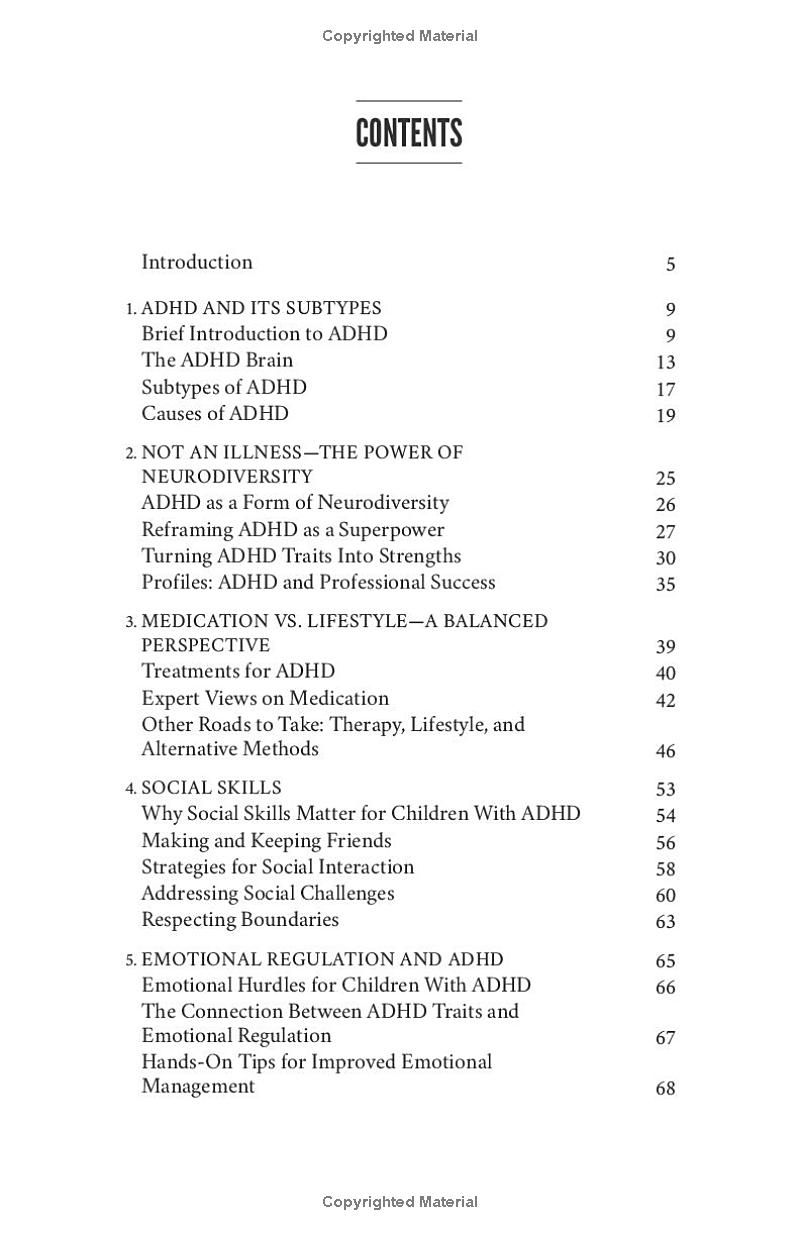 Parenting Children With ADHD: Insightful strategies to manage your childs emotions, promote calm, improve focus, and uncover hidden strengths for success!