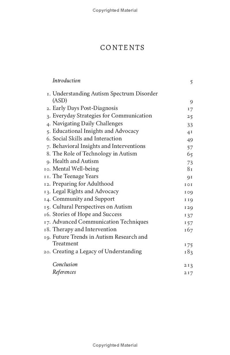 Autism for Parents: A Comprehensive Plan and Support for Parents to Recognize Symptoms, Identify Triggers, and Access Resources across Different Life Stages