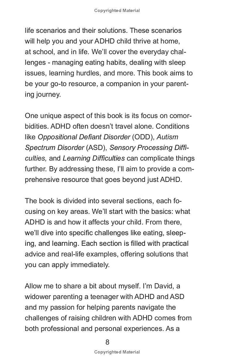 PARENTING ADHD KIDS: 100 PARENT PROVEN TECHNIQUES FOR TACKLING LACK OF FOCUS, HYPERACTIVITY, IMPULSIVITY, EMOTIONAL REGULATION AND INTERRUPTED SLEEP TO HELP YOUR CHILD THRIVE AT HOME AND AT SCHOOL