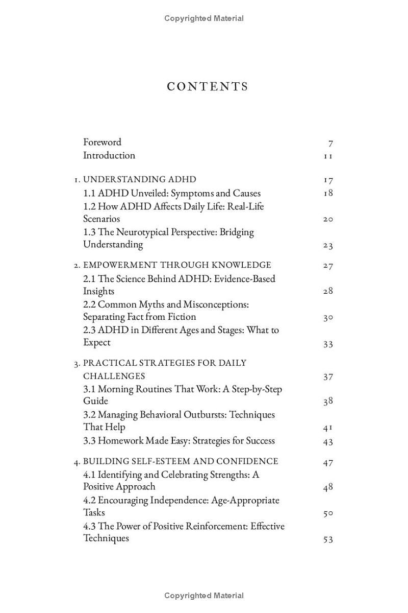 Parenting Children with ADHD Unlocked: Comprehensive Strategies to Manage Behavior, Achieve Academic Excellence, Improve Social Interactions, and Foster Emotional Stability