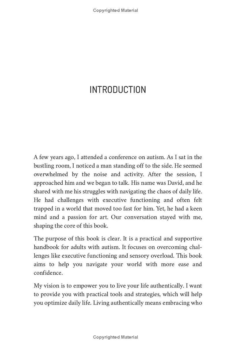 Living with Adult Autism: Practical Tools for Executive Functioning, Sensory Overload, and Better Communication, so You Can Thrive Unmasked