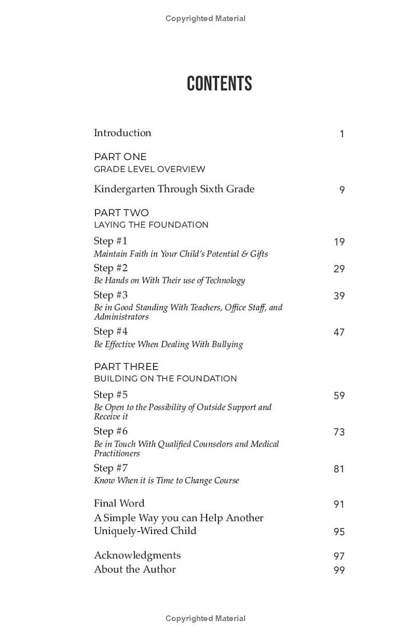 Elementary School Success for the Uniquely-Wired Child: The Busy Parent’s Guide to Helping Students Achieve Their Personal Best (Student Success Series)