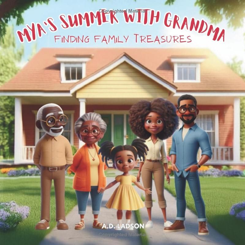 MYAS SUMMER WITH GRANDMA: Finding Family Treasures (MYAS ADVENTURES)