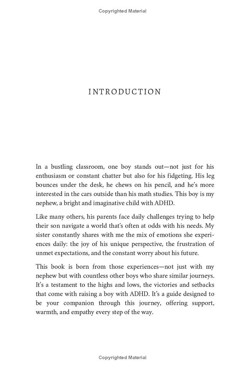 The ADHD Parenting Guide for Boys: The Ultimate Handbook for Managing Behavior, Fostering Friendships, Improving School and Preparing for Success