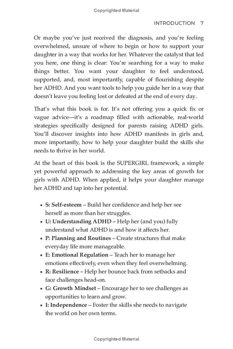 Confidently Parenting ADHD Girls: Empowering Strategies for Raising ADHD Girls: Building Emotional Resilience, Academic Confidence, Positive Behavior, and Nurturing Strong Parent-Daughter Bonds