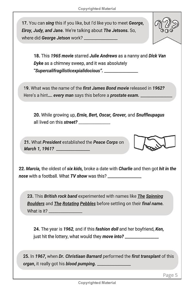 Better Trivia from Better Days: Memory Boosting Questions for Seniors from the 1960s-Y2K - History, Movies, Geography, Pop Culture, Sports and More!