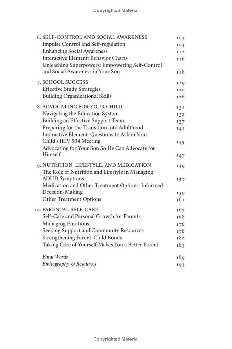 The ADHD Parenting Guide for Boys: The Ultimate Handbook for Managing Behavior, Fostering Friendships, Improving School and Preparing for Success