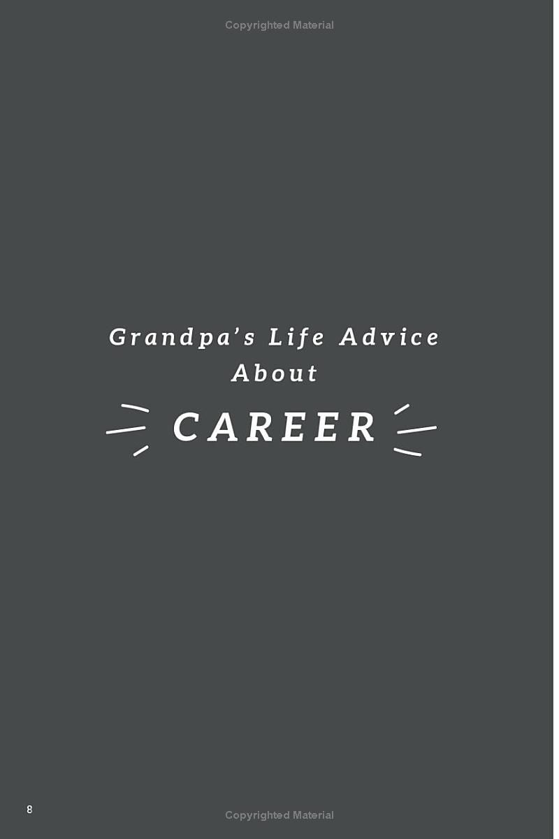 Life Lessons from Grandpa: A Keepsake Journal: Tips, Wisdom, and Advice to Pass Down to Your Grandchildren (Dads Survival Guide)