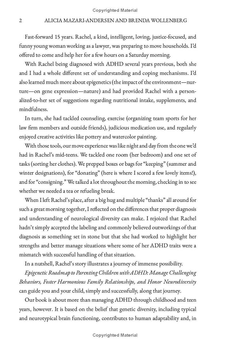 Epigenetic Roadmap to Parenting Children with ADHD: Manage Challenging Behaviors, Foster Harmonious Family Relationships, and Honor Neurodiversity