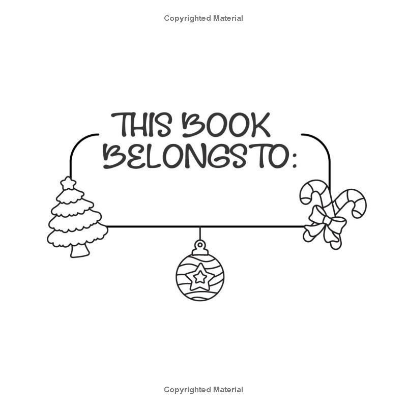 My Christmas Mandalas: A Bold & Beautiful Christmas Coloring Book