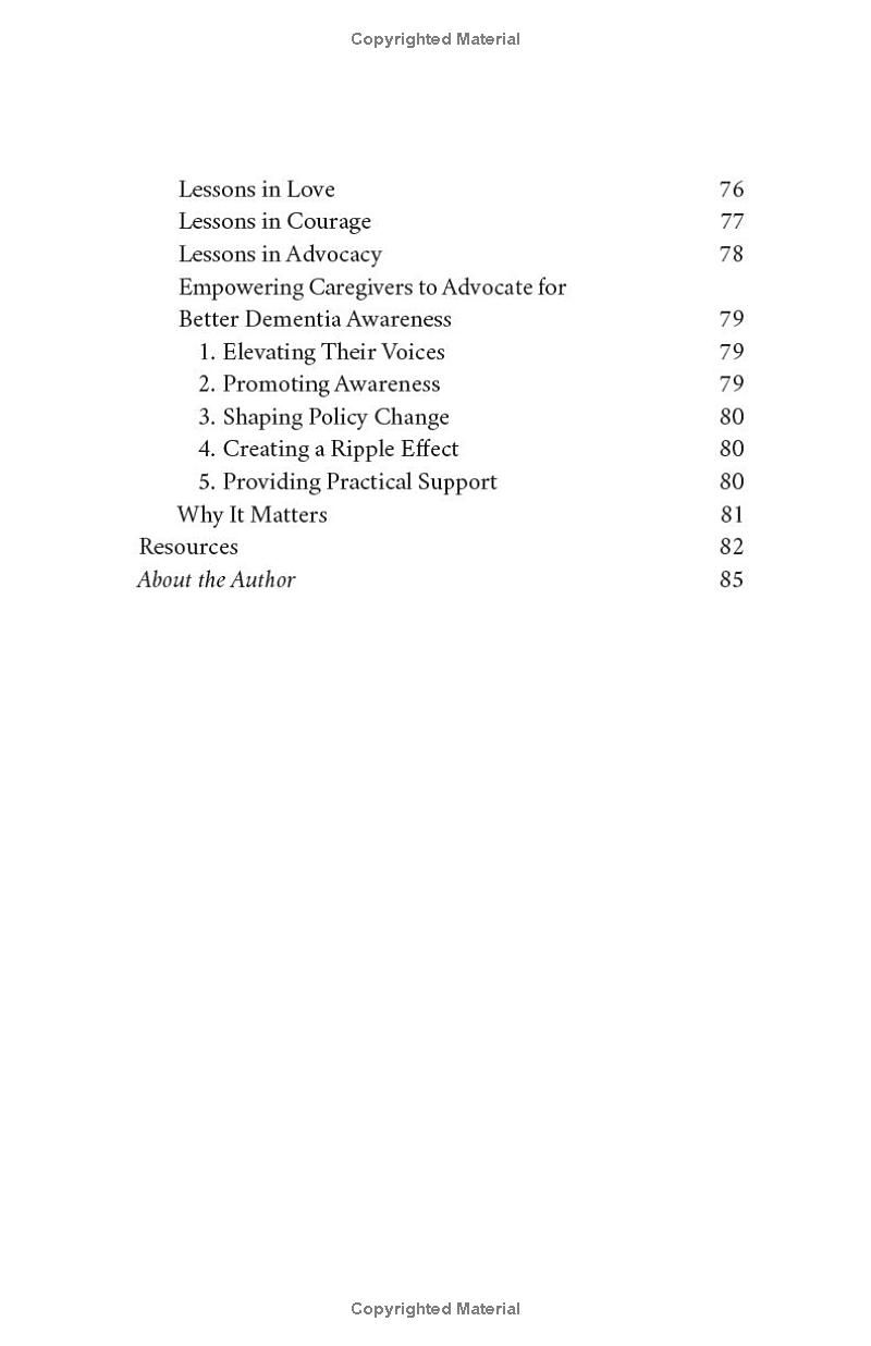 Caring with Courage: A Guide for Dementia Caregivers: Empowering Caregivers to Navigate Challenges, Embrace Compassion, and Build Resilience in Dementia Care (Dementia Caregiving)