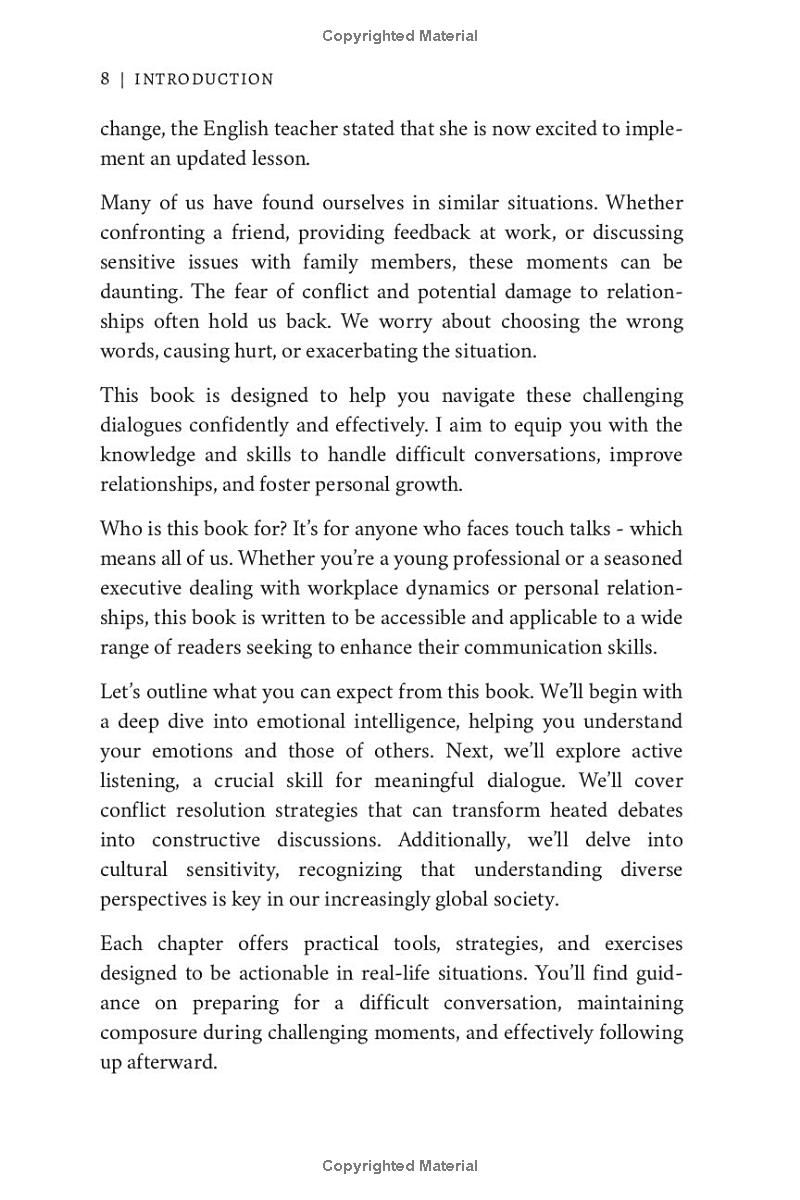 Difficult Conversation Solutions: Simple Techniques to Transform Tough Talks, Actively Listen, Manage Emotions, and Turn any Conflict into Win-Win