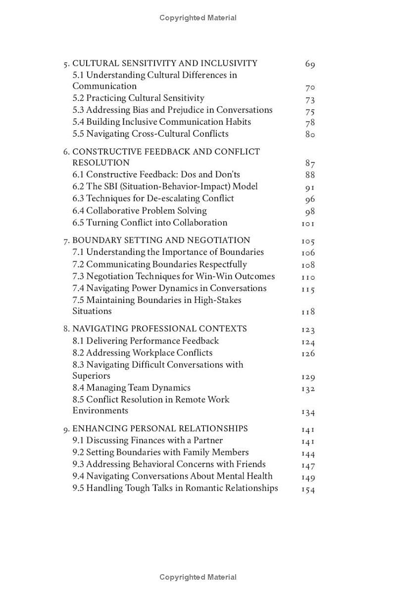 Difficult Conversation Solutions: Simple Techniques to Transform Tough Talks, Actively Listen, Manage Emotions, and Turn any Conflict into Win-Win