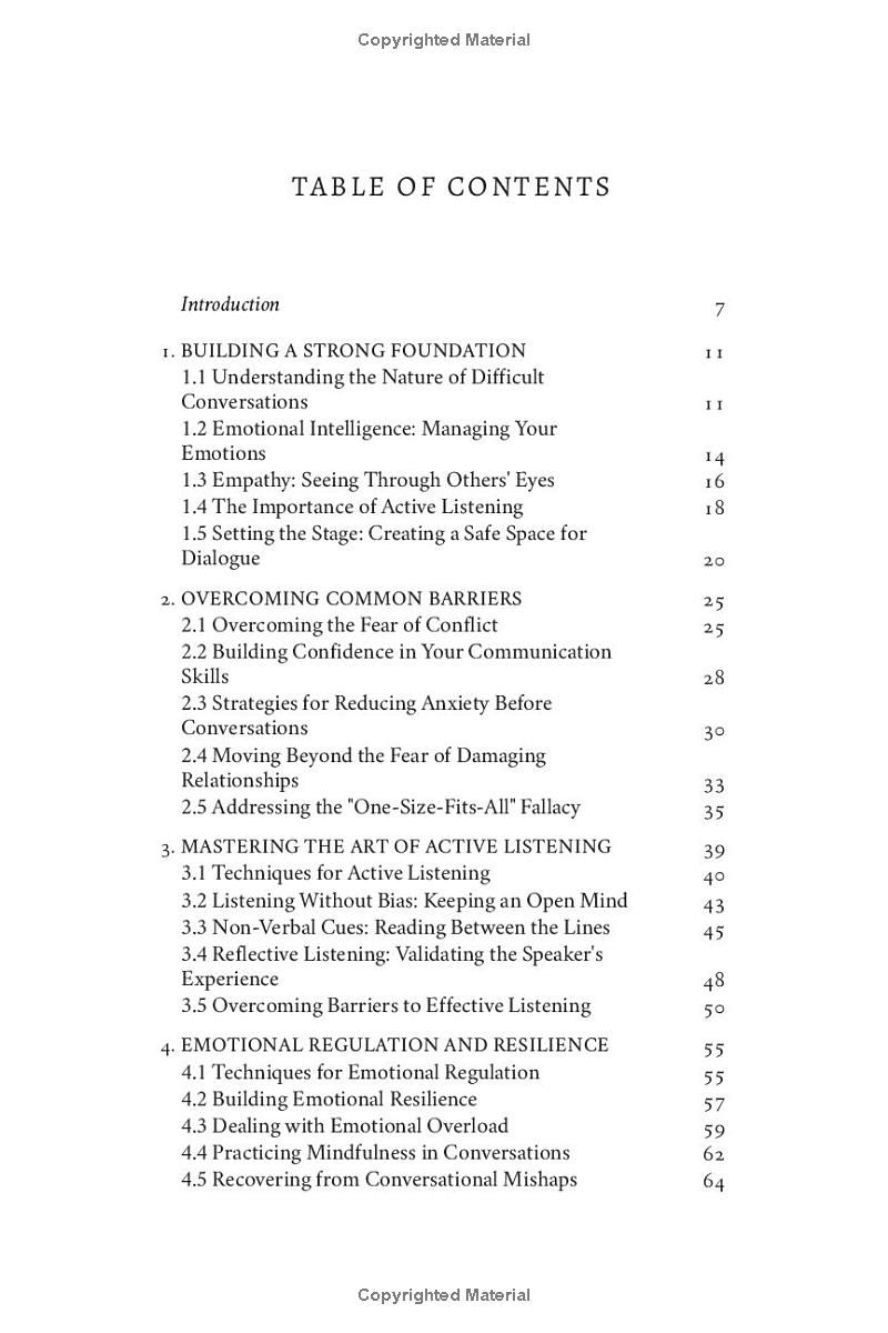 Difficult Conversation Solutions: Simple Techniques to Transform Tough Talks, Actively Listen, Manage Emotions, and Turn any Conflict into Win-Win