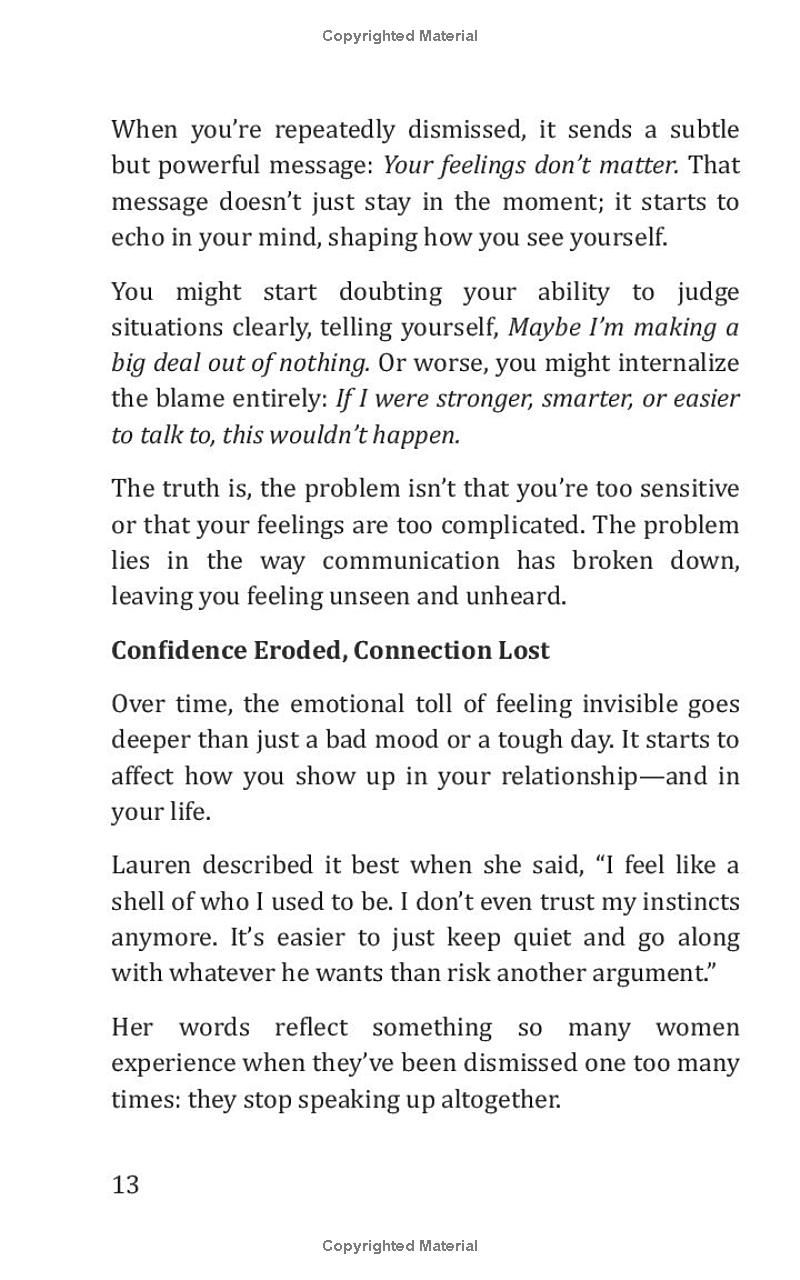 How to Make Him Finally Listen and Save Your Relationship: For Exhausted Women Ready to Be Heard, Loved, and Understood Again