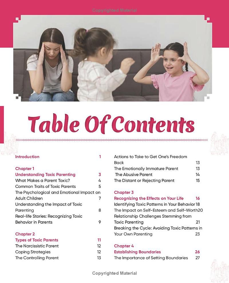 Adult Children of Toxic Parents: How to Establish Boundaries, Reclaim Your Emotional Autonomy, and Heal from Distant, Rejecting, Emotionally Immature Parents.