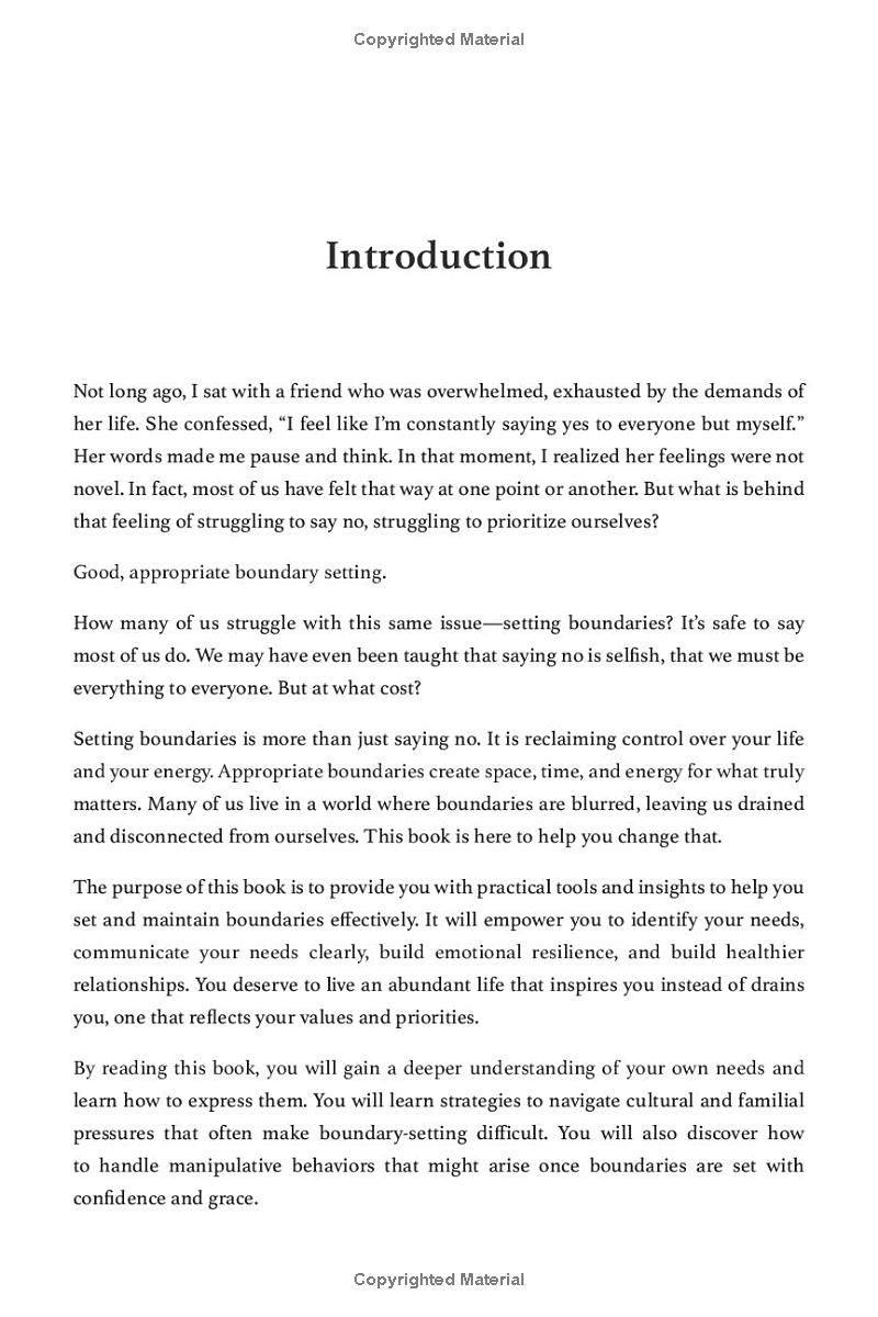 The Essentials of Setting Boundaries: Practical Guide to Personal Empowerment, Effective Communication, Develop Emotional Resilience, and Build Healthy Relationships with Confidence