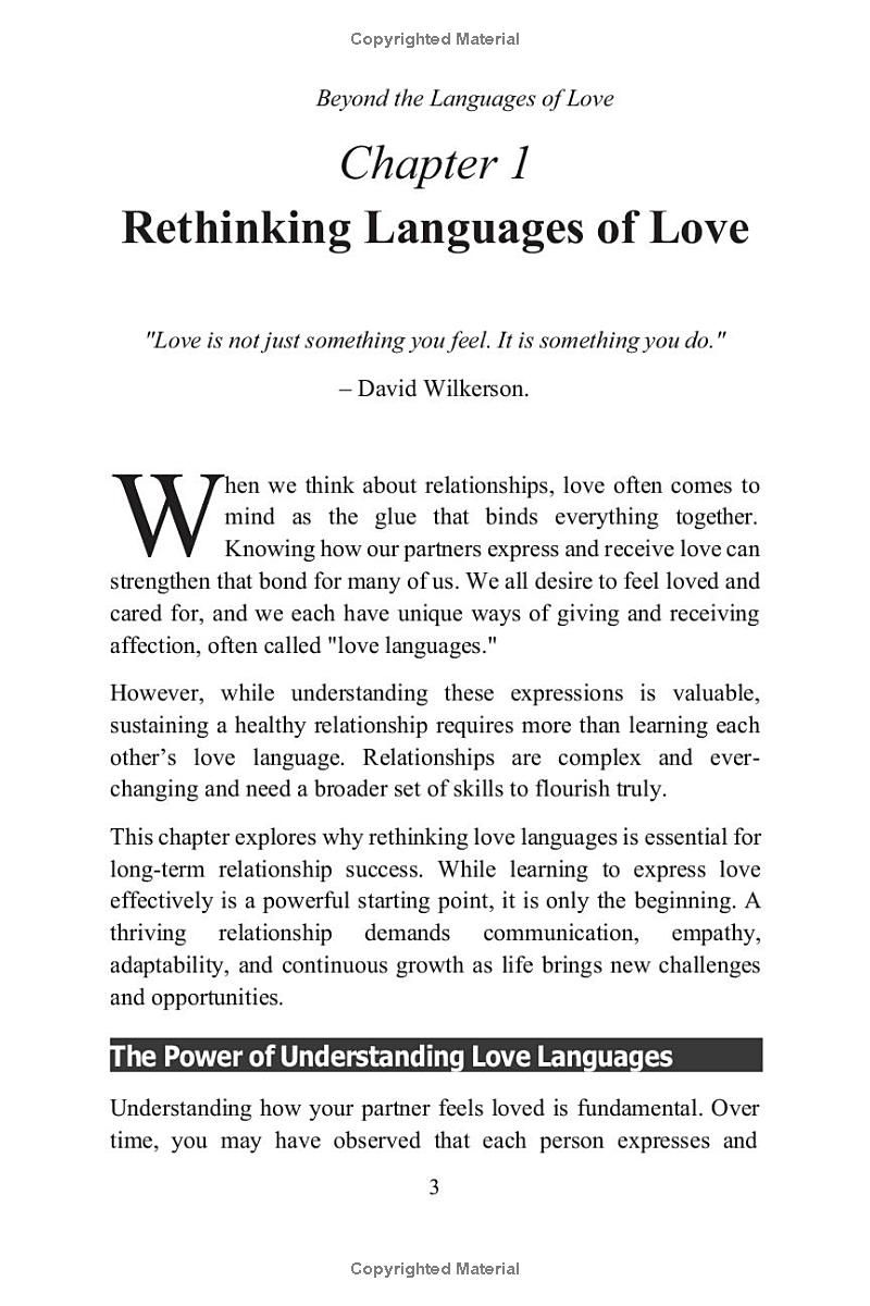 BEYOND THE LANGUAGES OF LOVE: Master Emotional Intelligence And Communication For Lasting Relationships