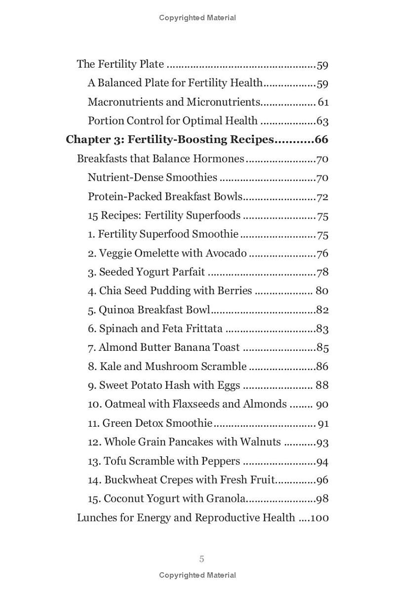 The Natural Nutrition for Fertility Encyclopedia: A Comprehensive Guide for Women Over 30 to Prepare for Pregnacy with Optimal Food and Health-Forward Habits. Experience a Stress Free Conception.