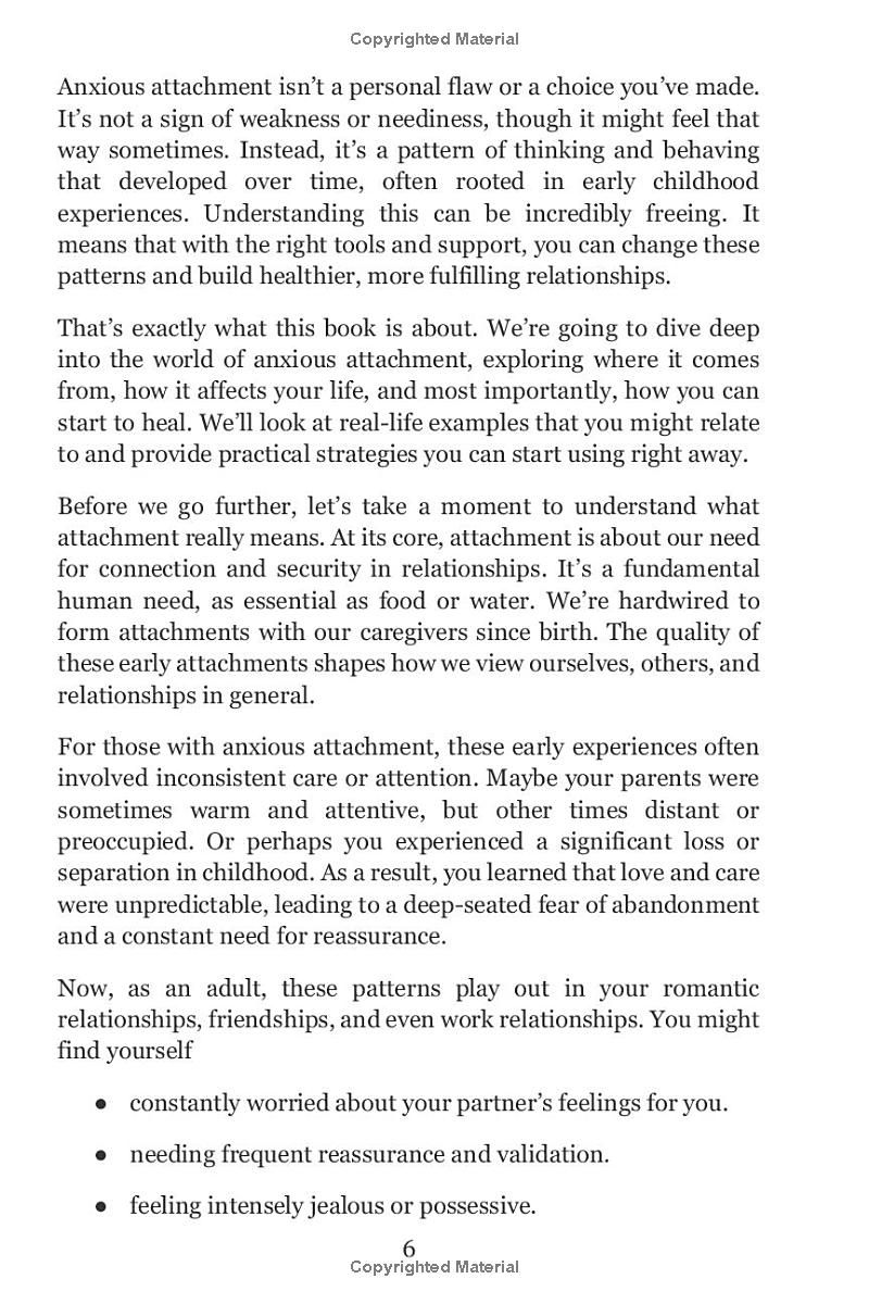 Anxious Attachment Recovery: 7 Proven Steps to Conquer Insecurity and Build Strong, Lasting Relationships