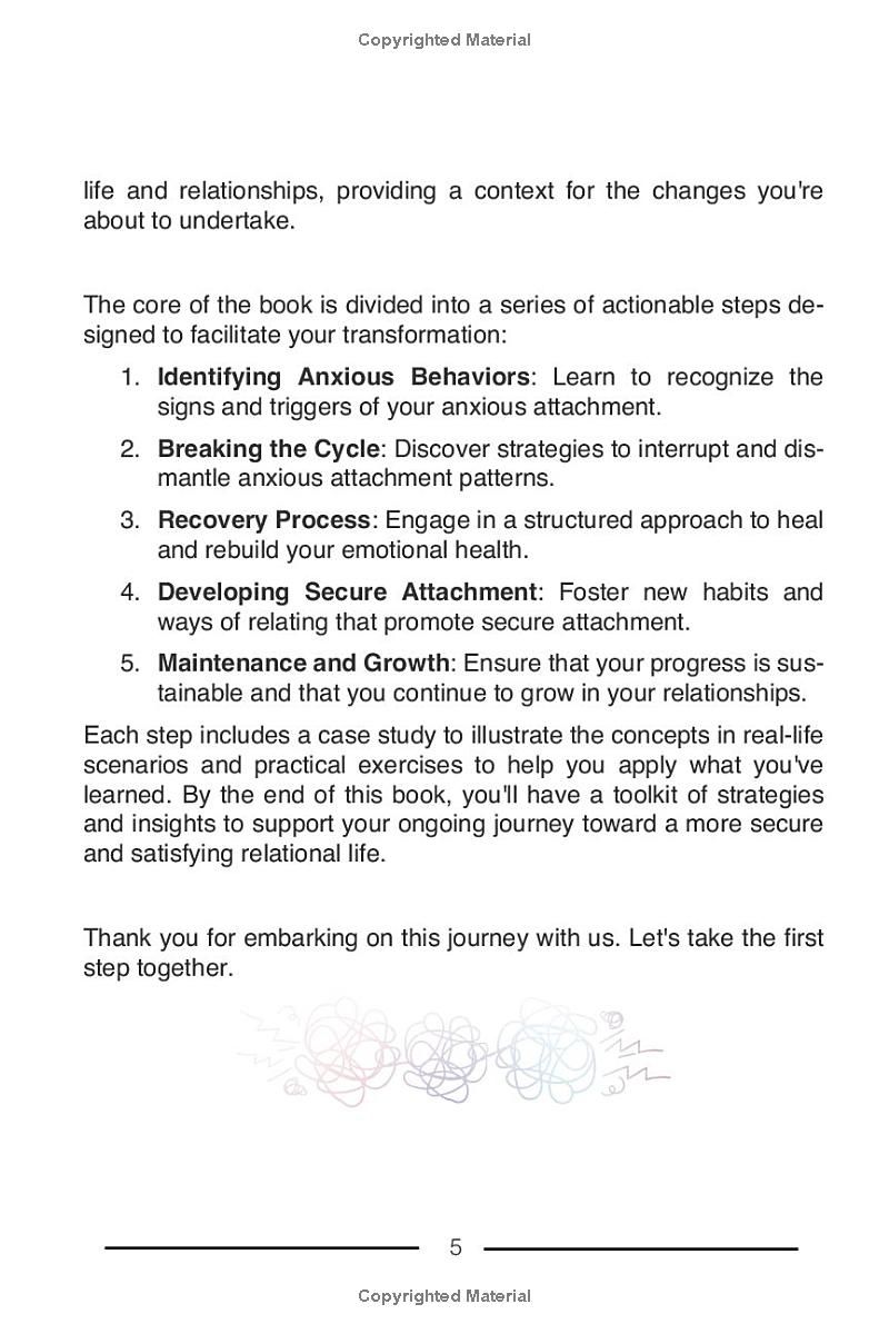 Anxious Attachment Recovery: Your Complete Guide to Transforming Anxiety and Overthinking in Re-lationships, Letting Go of Abandonment Fears, and Building Secure, Loving Connections