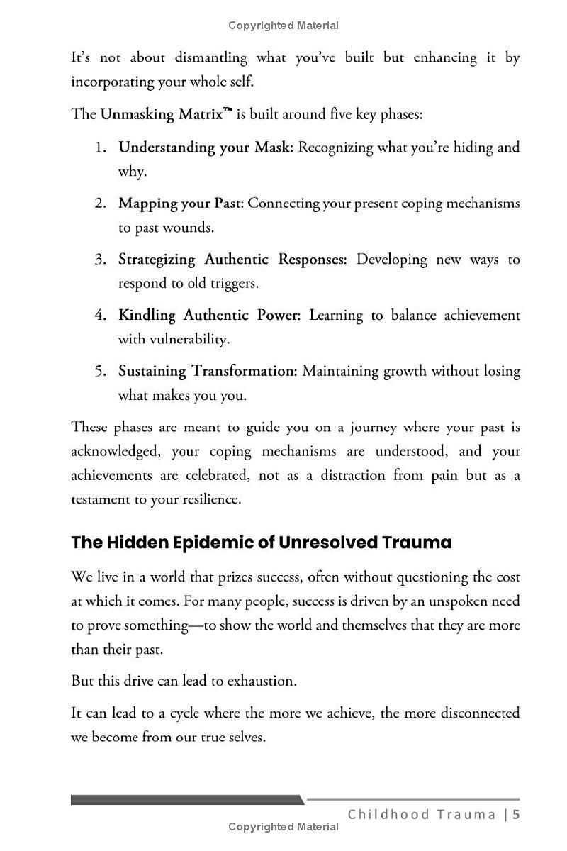 Childhood Trauma: How To DISRUPT Trauma & Substance Abuse Patterns, TAME Anxiety & Depression, and MASTER Self-Care Without Losing FOCUS on Excellence.