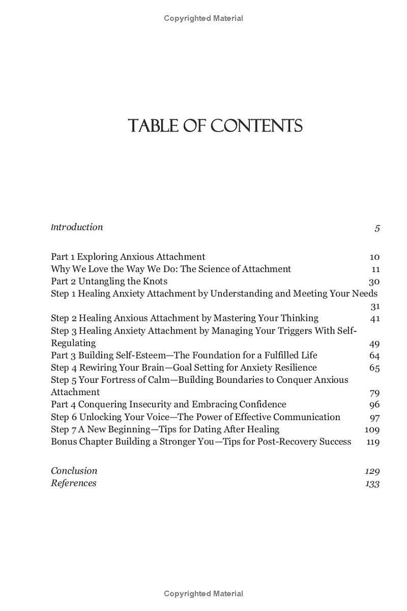 Anxious Attachment Recovery: 7 Proven Steps to Conquer Insecurity and Build Strong, Lasting Relationships
