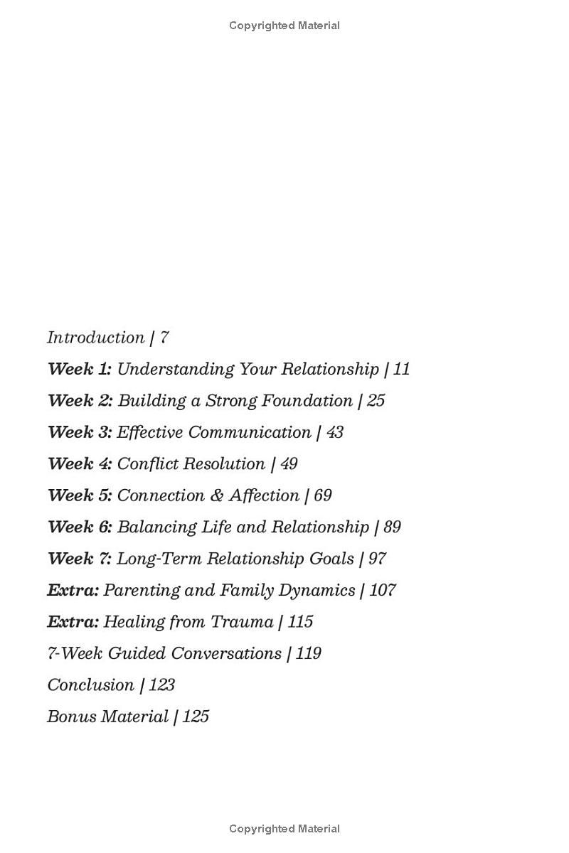 Relationship Therapy for Couples Workbook & Guide: Emotionally Focused Therapy Activities & Guided Conversations Proven To Resolve Conflicts, Grow Stronger, More Connected & In Love Than Ever Before