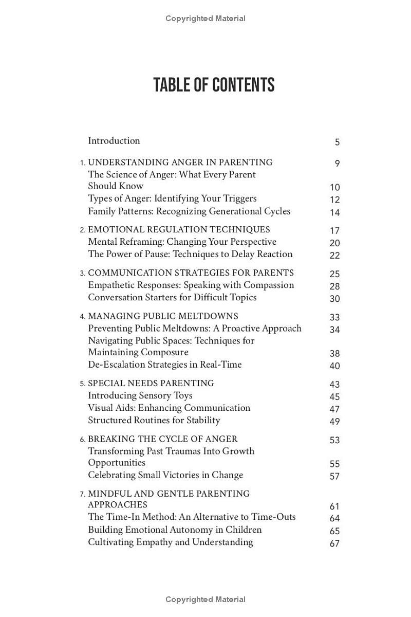 Complete Guide to Anger Management for Parents: Practical Tools to Improve Family Dynamics, Transform Chaos to Calm, Break Generational Cycles of Anger, and Manage Your Triggers Effectively