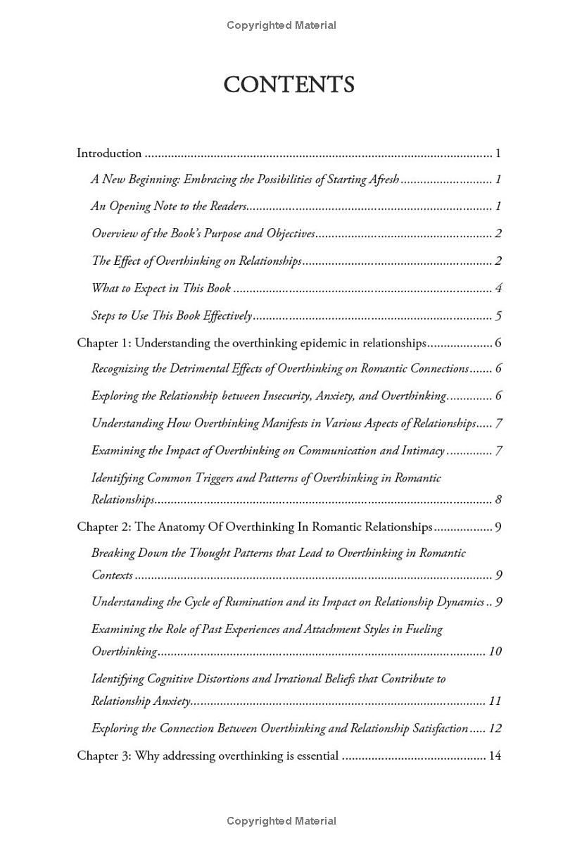 Conquer Overthinking In Relationships: Tools To End Relationship Anxiety, Stop Toxic Thoughts and Build Emotional Stability For Lasting Love