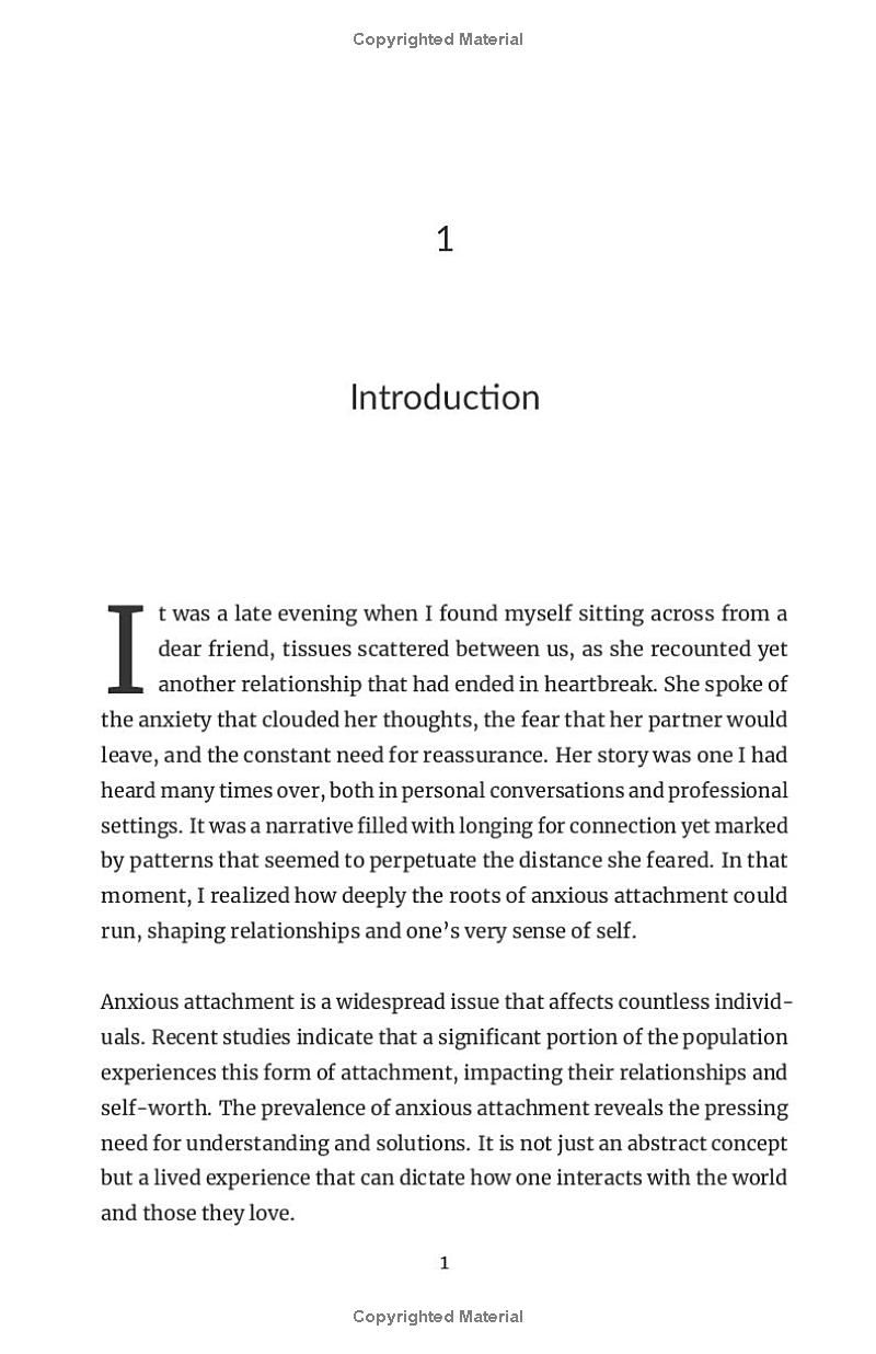 Healing The Anxious Heart: Overcome Anxious Attachment to Build Secure Relationships, and Cultivate Self-Love