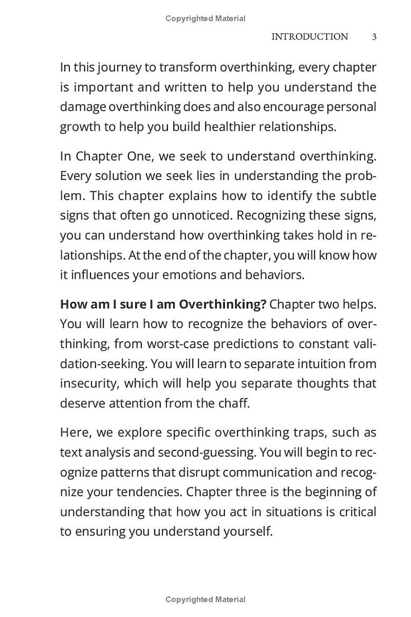 Dont Overthink Relationships!: Unlock the Secrets to Effortless, Fulfilling and Overthinking-Free Relationships