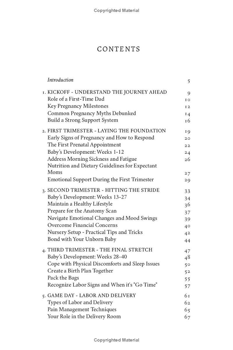 The Pregnancy Playbook for First-Time Dads: A Fool-Proof Guide to Support Your Partner, Nurture Baby’s Growth, and Become a Confident Parent