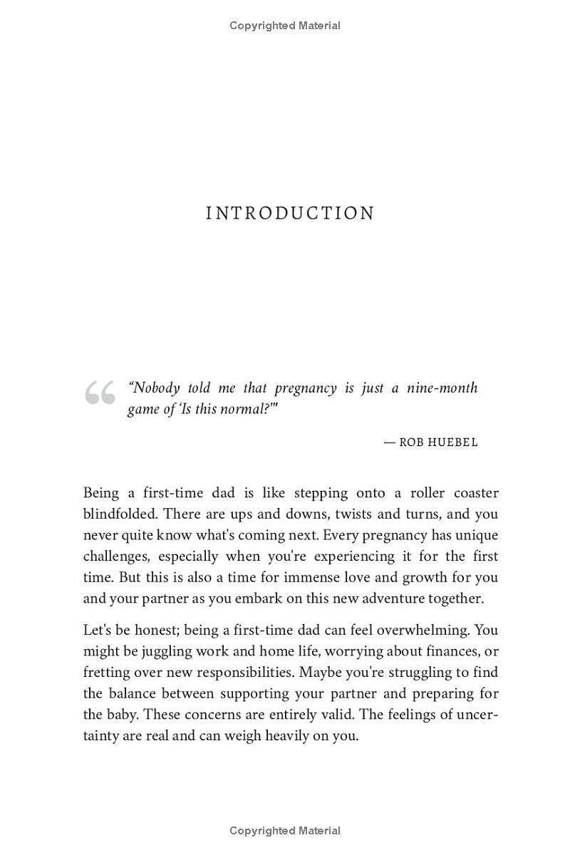 The Pregnancy Playbook for First-Time Dads: A Fool-Proof Guide to Support Your Partner, Nurture Baby’s Growth, and Become a Confident Parent