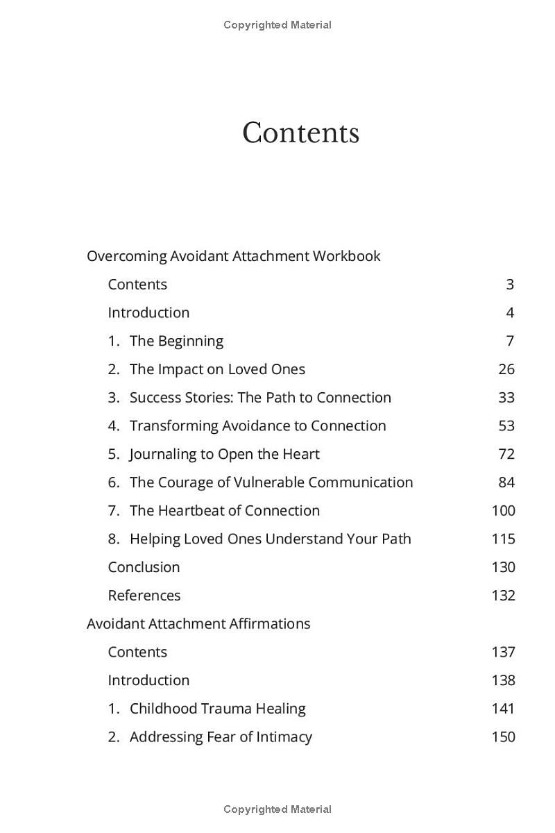 Stop Avoiding Love Collection: A Powerful Workbook to Overcome Avoidant Attachment and Embrace Vulnerability to Build Secure Relationships