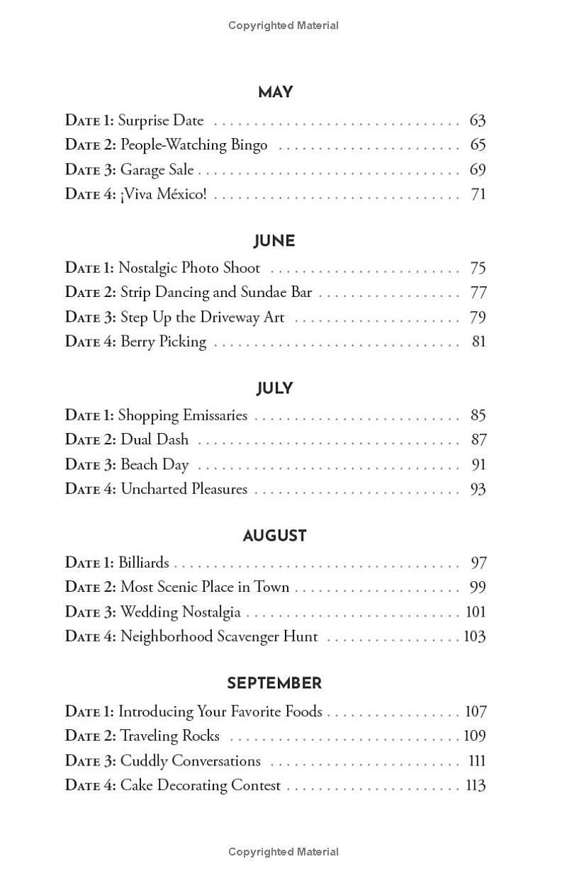 Marriage in Abundances Dates Plans for Married Couples 2: One Year of Creative Weekly Date Ideas to Deepen Your Marriage Connection