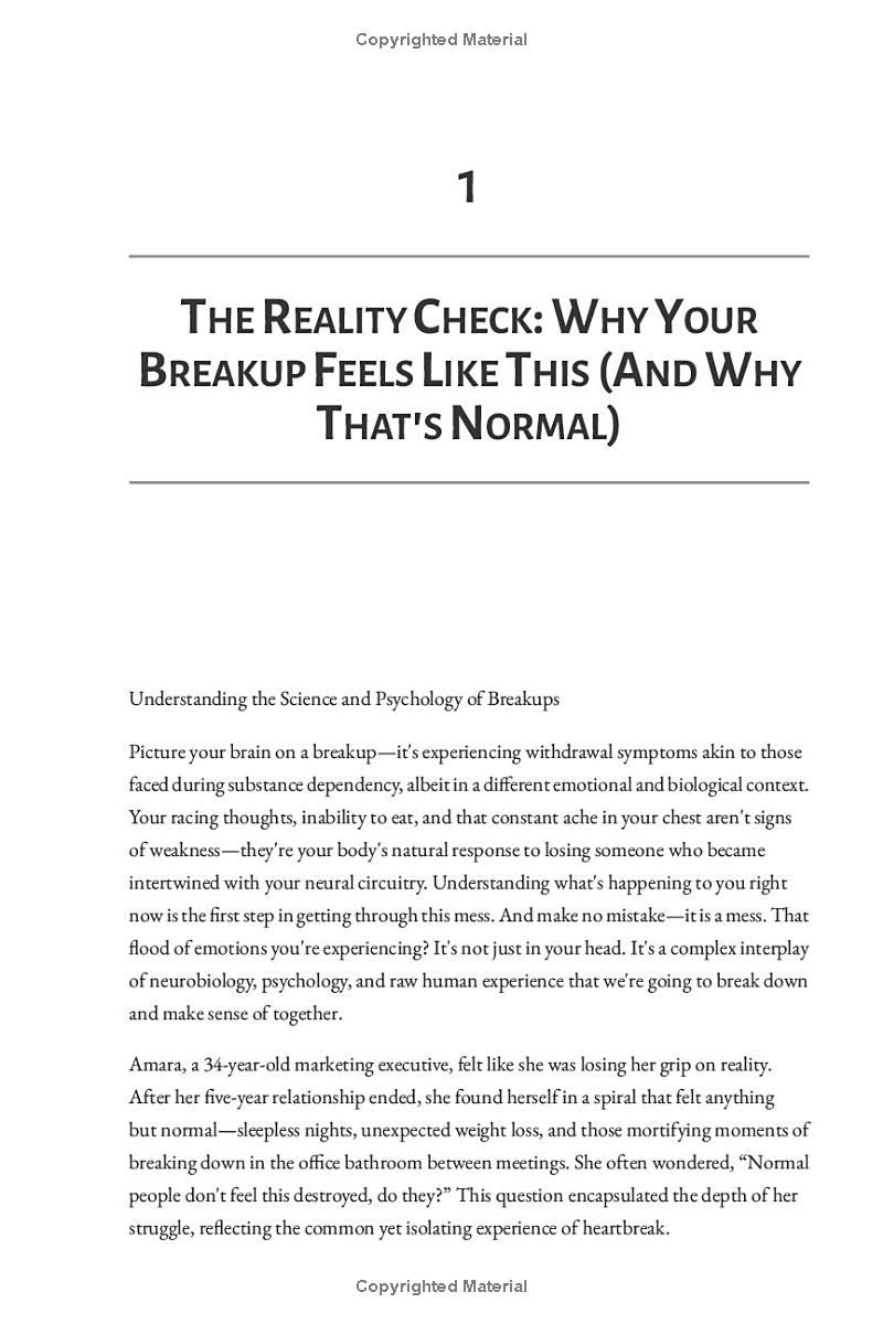 The No-Nonsense Breakup Recovery Book: No Drama, Just Results: Reclaim Your Life, Rebuild Your Heart, and Find Your Inner Strength After Heartbreak (The No Nonsense Series)