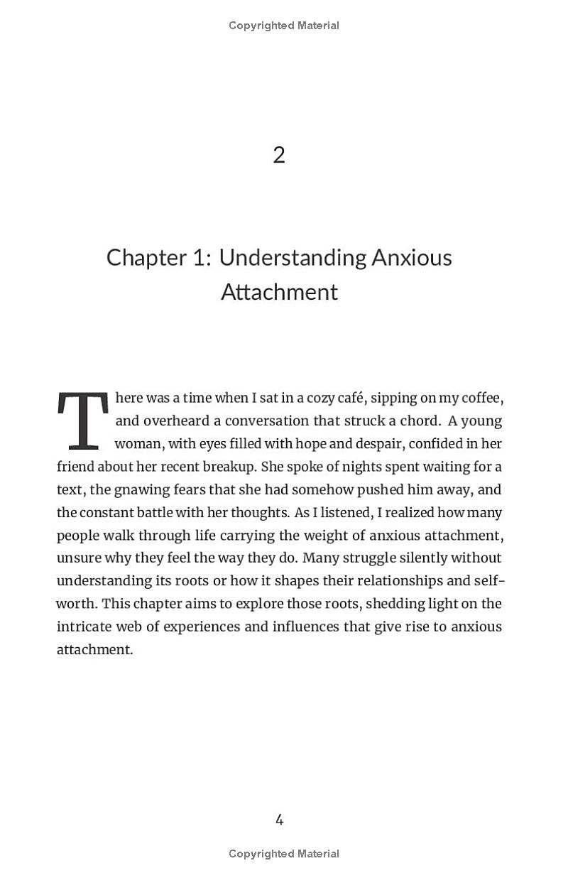 Healing The Anxious Heart: Overcome Anxious Attachment to Build Secure Relationships, and Cultivate Self-Love