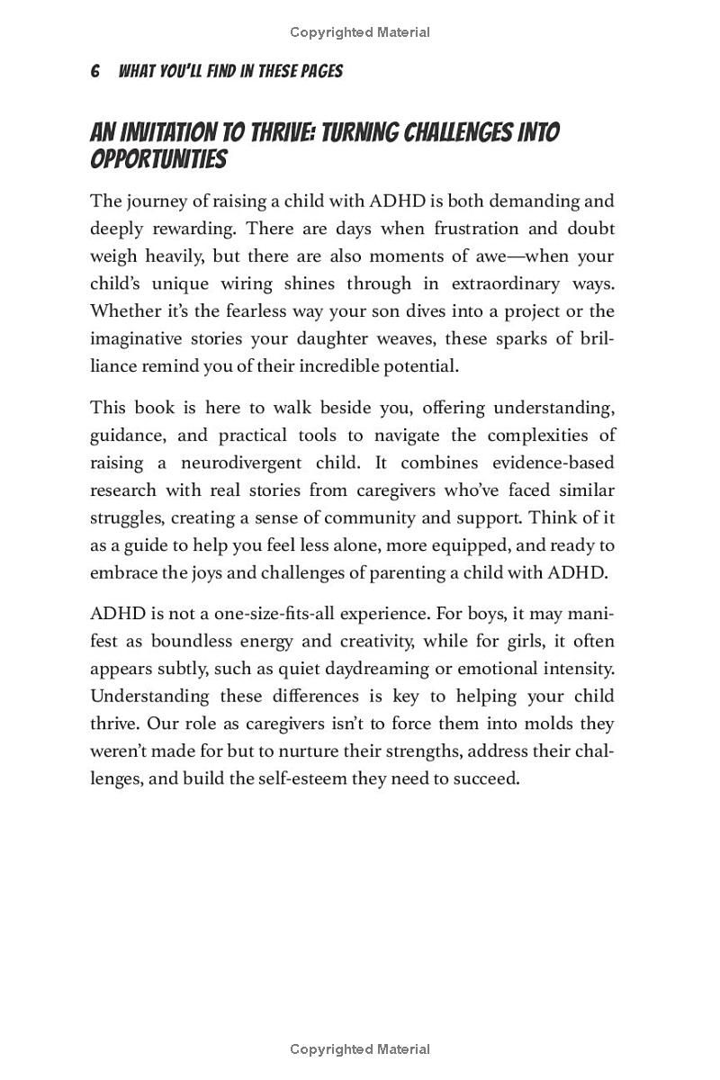 Parenting ADHD Children: Evidence-Based Tools to Foster Emotional Resilience, Help Your Child Succeed in School, and Improve Focus