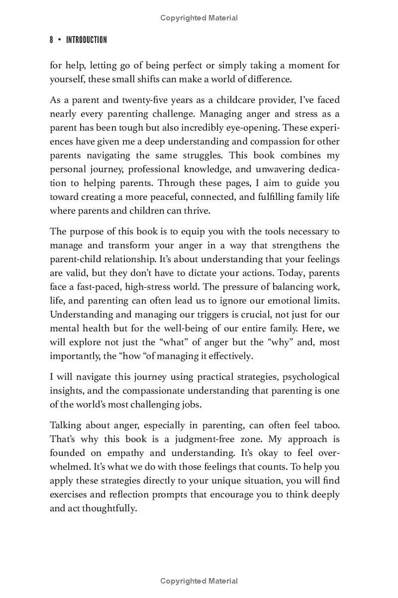 THE STRESS-FREE GUIDE TO ANGER MANAGEMENT FOR PARENTS: Master Your Triggers, Develop Self-awareness, and Use Positive Communication to Deepen Your Connection With Your Children