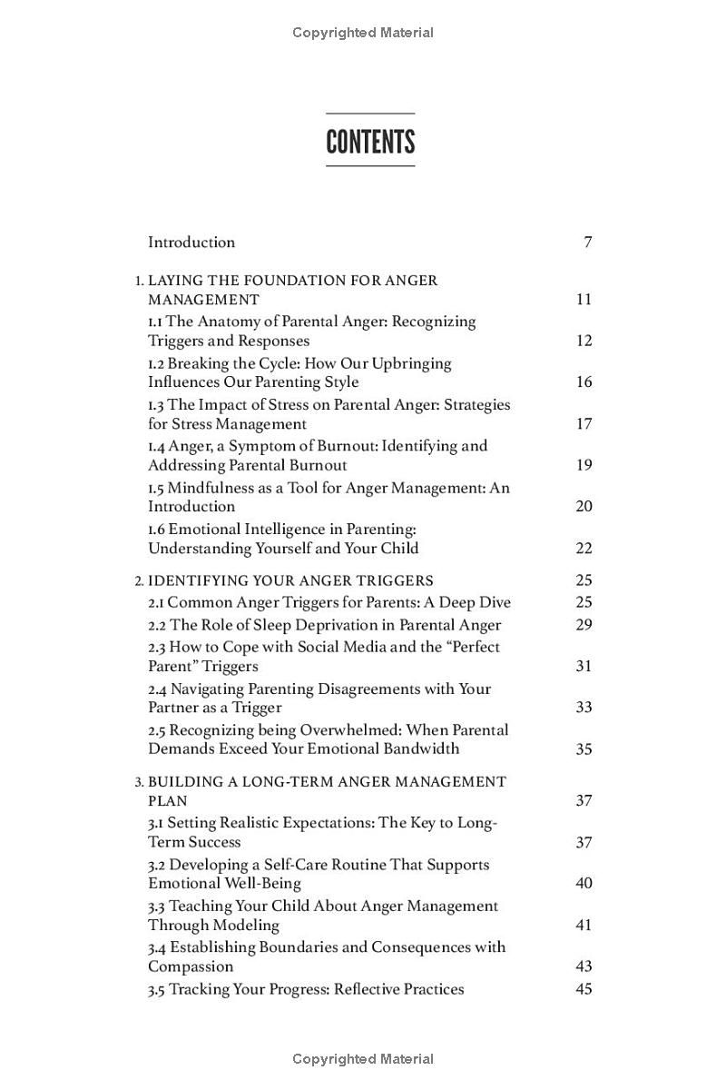 THE STRESS-FREE GUIDE TO ANGER MANAGEMENT FOR PARENTS: Master Your Triggers, Develop Self-awareness, and Use Positive Communication to Deepen Your Connection With Your Children